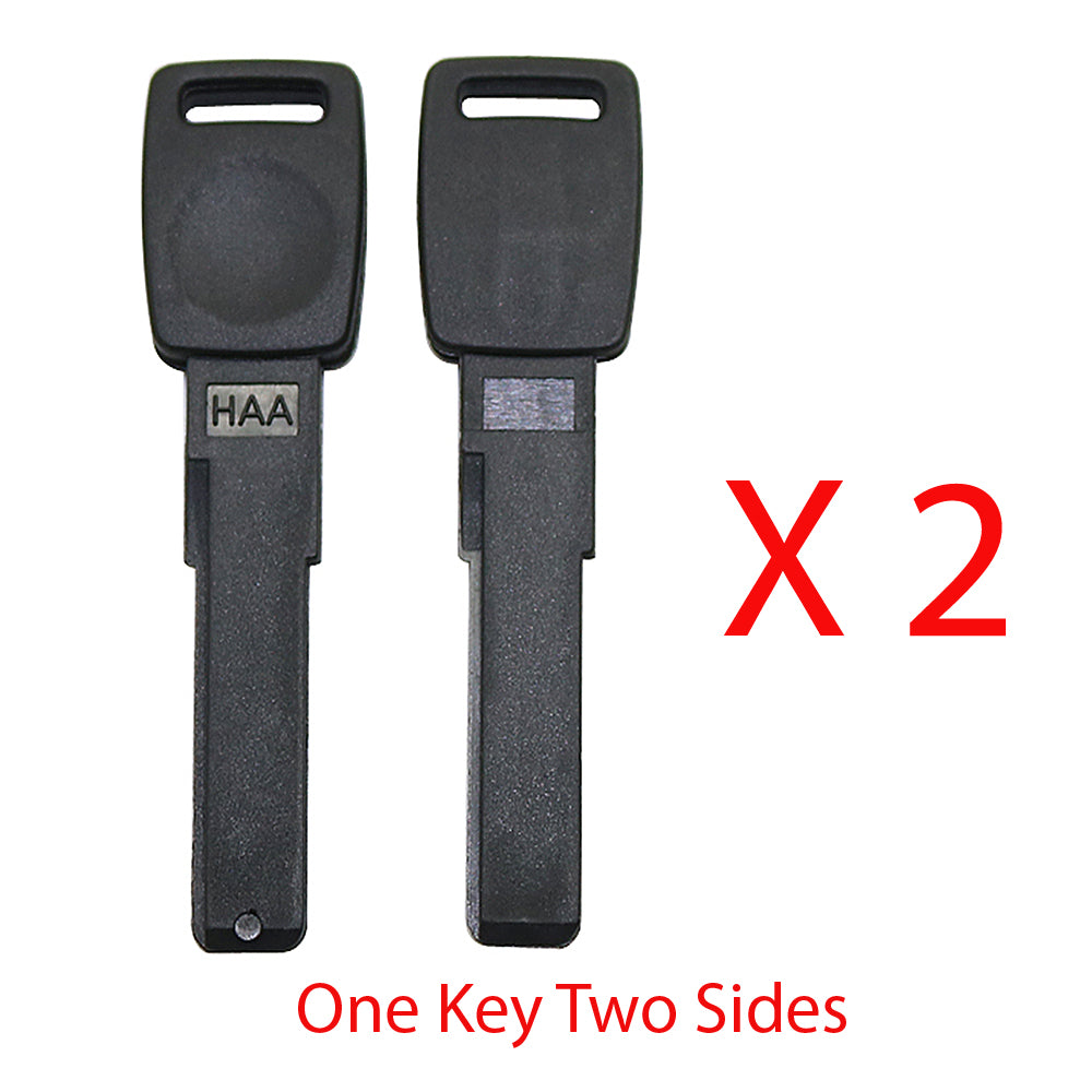 2008 - 2012 Audi Emergency Key (2 Pack)