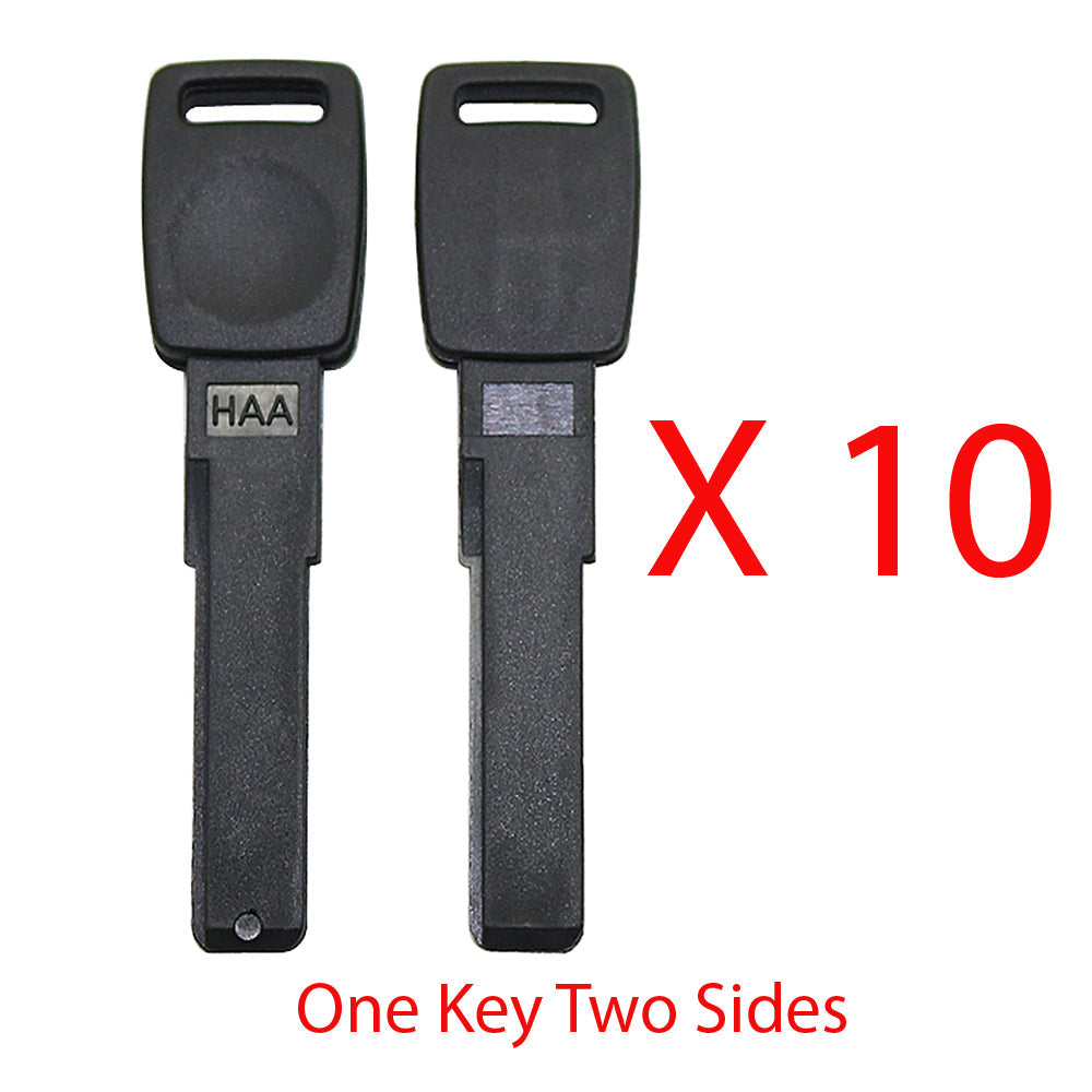 2008 - 2012 Audi Emergency Key (10 Pack)