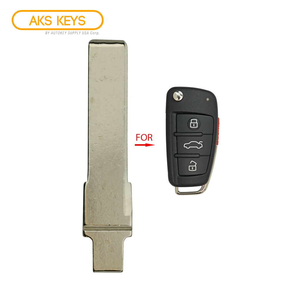 2005 - 2015 Audi Remote Flip Key Blade