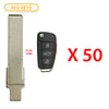 2005 - 2015 Audi Remote Flip Key Blade (50 Pack)