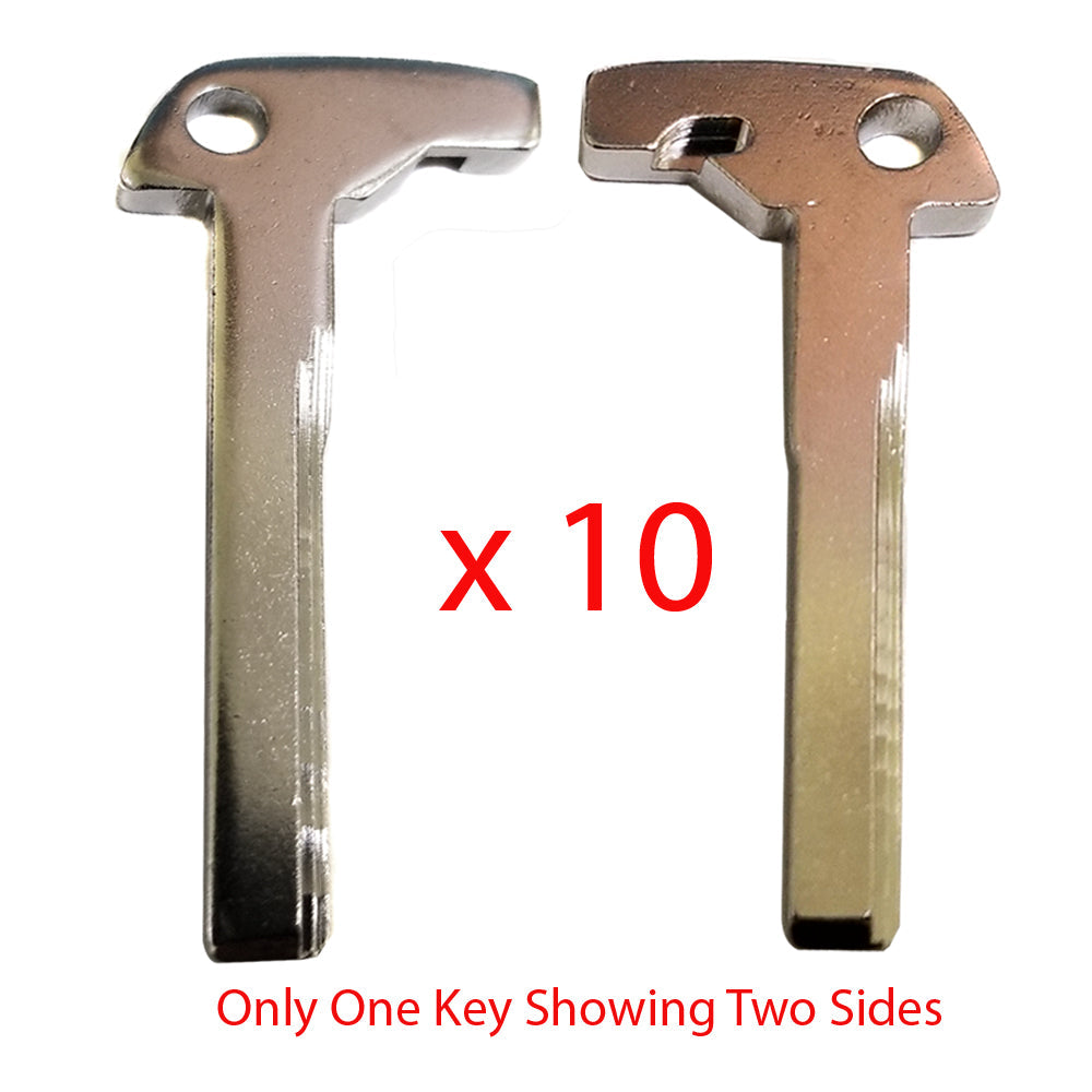 2010 + Mercedes Benz Emergency Key (10 Pack)