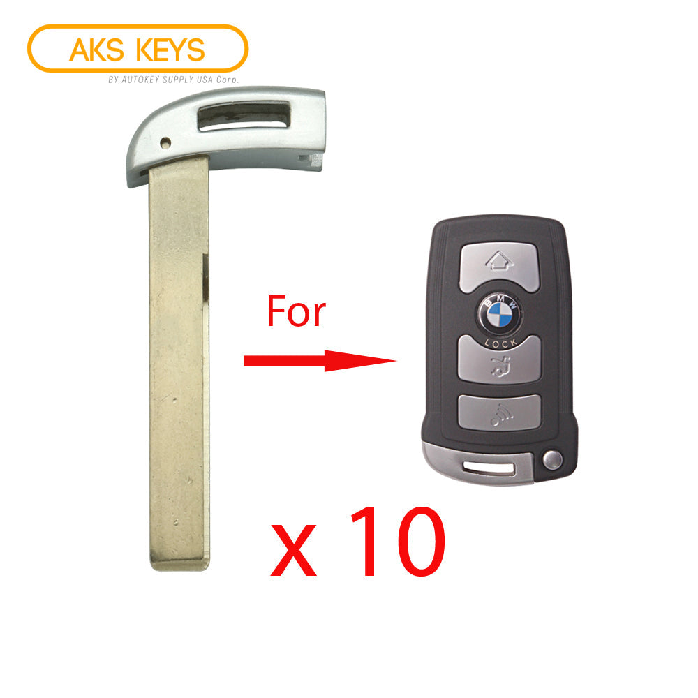 2003 - 2011 BMW Emergency Key (10 Pack)