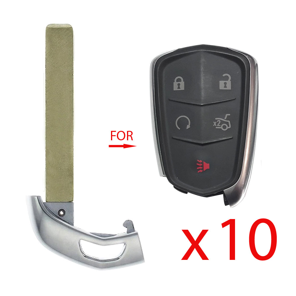 2014 - 2024 Cadillac Emergency Key / HU100 (10 Pack)