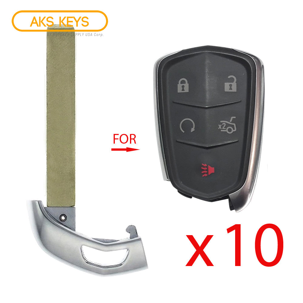 2014 - 2024 Cadillac Emergency Key / HU100 (10 Pack)