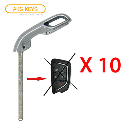 2020 - 2024 Cadillac Chevrolet Emergency Key - HU100 (10 Pack)