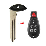 2008 - 2024 Chrysler Dodge Jeep Fobik Emergency Key