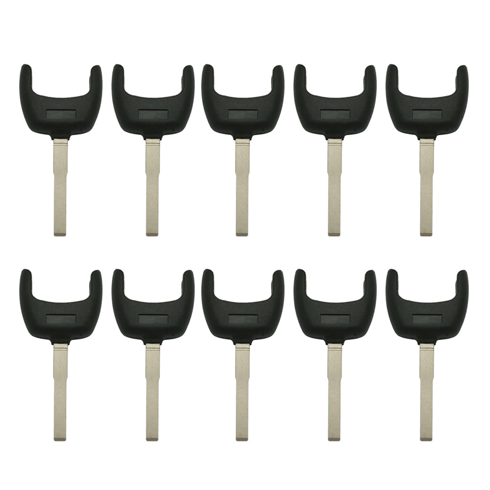 2011 - 2017 Ford Fiesta Horseshoes Key Blade (10 Pack)