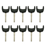 2011 - 2017 Ford Fiesta Horseshoes Key Blade (10 Pack)