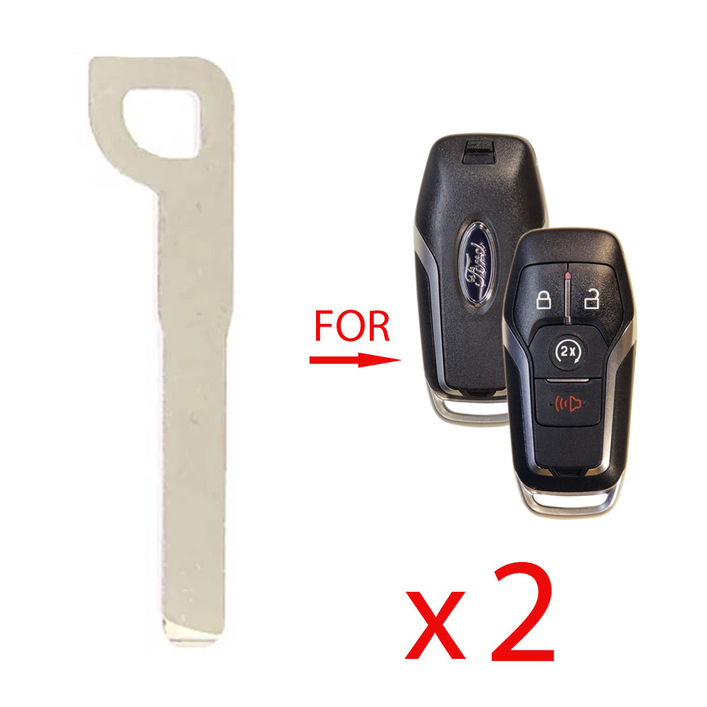 2013 - 2018 Ford Lincoln Emergency Key Blade (2 Pack)