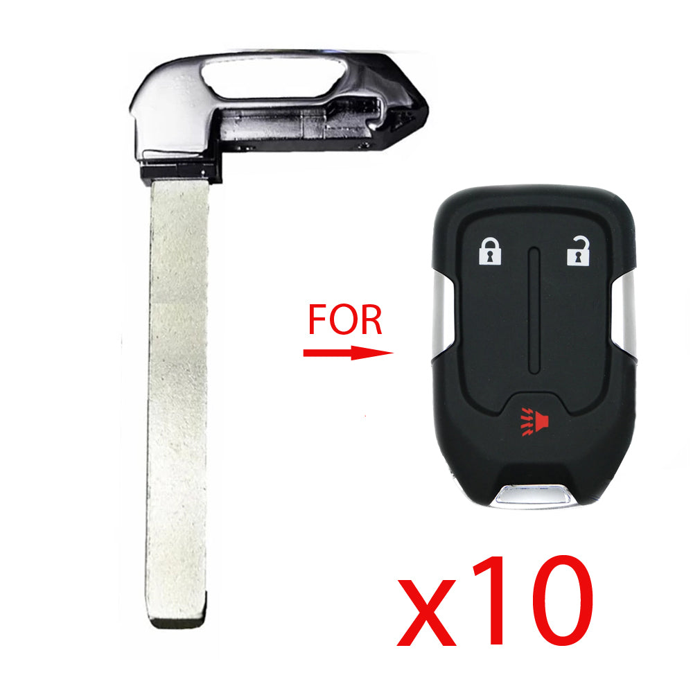 2014 - 2024 Chevrolet GMC Emergency Key (10 Pack)