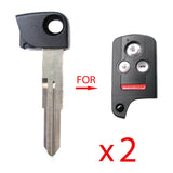 2005 - 2013 Acura RL Emergency Key (2 Pack)