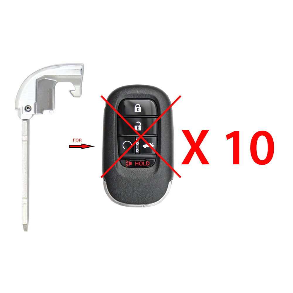 2022 2023 Honda Emergency Key - High Security (10 Pack)