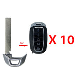 2018 - 2022 Hyundai Emergency Key - KK12 (10 Pack)