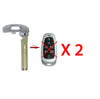 2019 - 2023 Hyundai Emergency Key - KK10 (2 Pack)