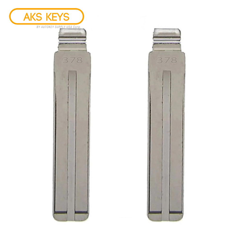 2012 - 2013 Kia Rio Remote Flip Key Blade (2 Pack)