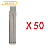 2012 - 2013 Kia Rio Remote Flip Key Blade (50 Pack)