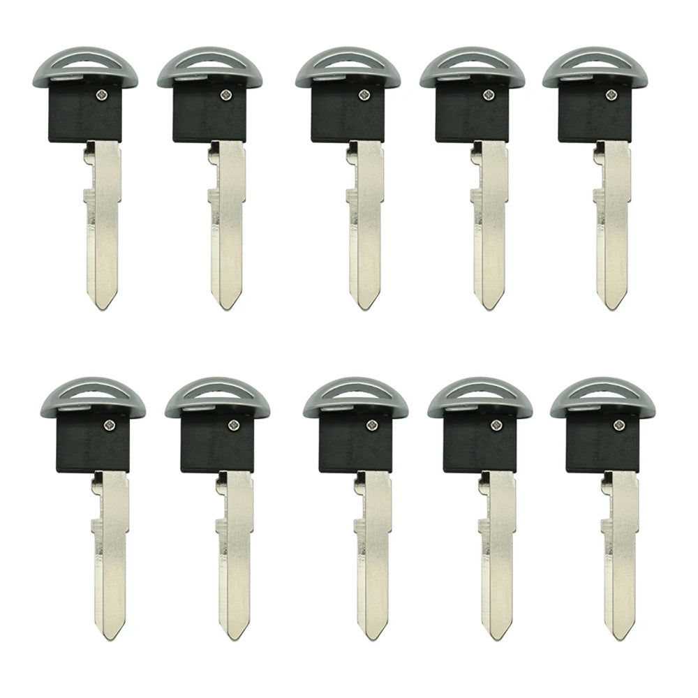 2006 - 2015 Mazda Emergency Key W/ Chip 4D63 80 BITS (10 Pack)