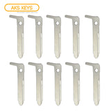 2019 - 2025 Mazda Emergency Key - Right Groove for FCC# WAZSKE11D01/ WAZSKE13D03 (10 Pack)