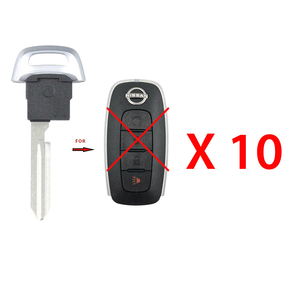 2021 - 2023 - Nissan Emergency Key (10 Pack)