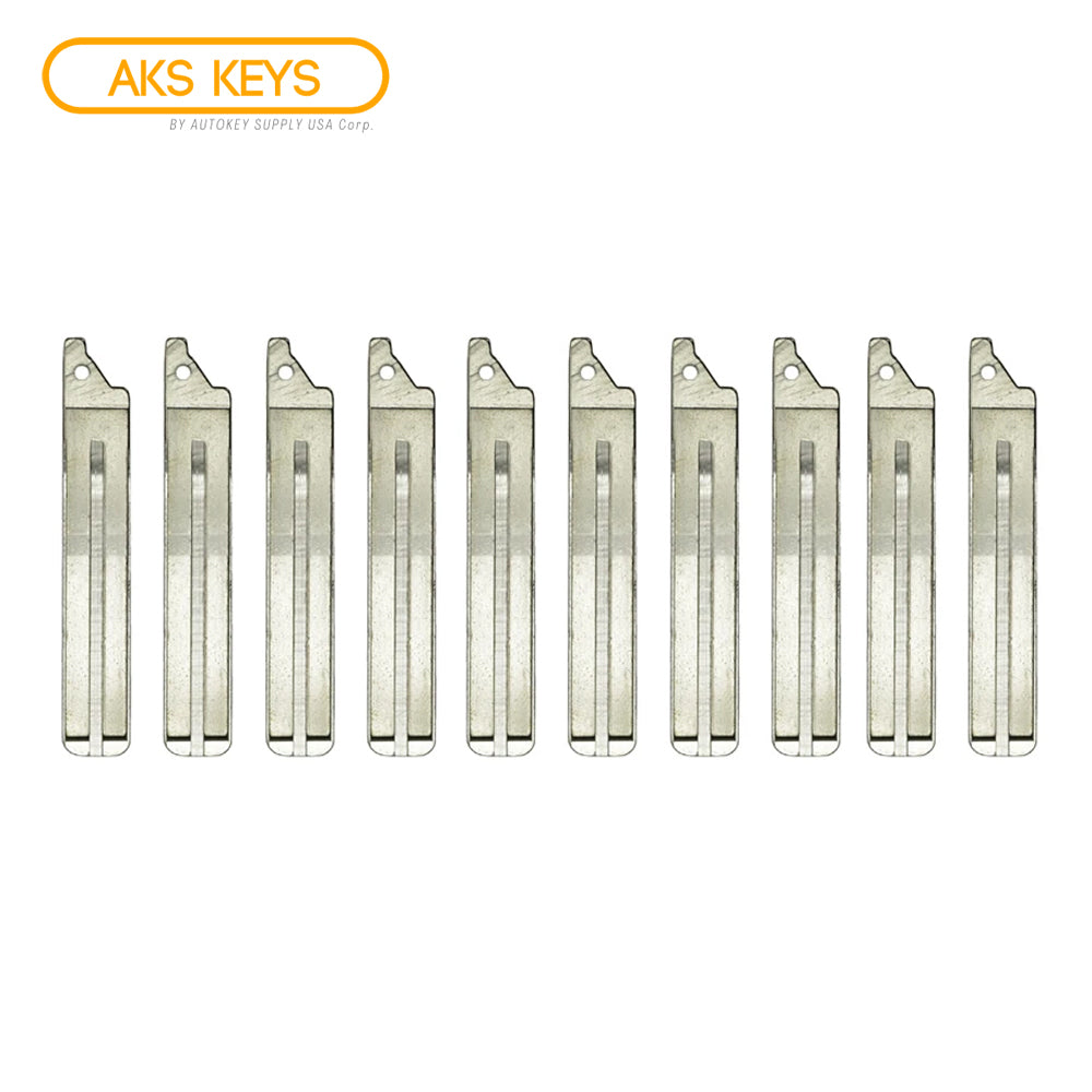 2013 - 2023 Toyota Flip Key Blade - LXP90 (10 Pack)