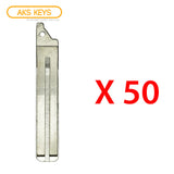 2013 - 2023 Toyota Flip Key Blade - LXP90 (50 Pack)