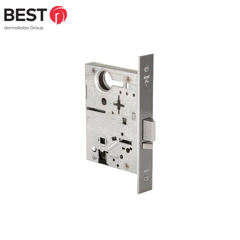 BEST - 45HCAD626  - Mortise Lockbody for Storeroom with Field Reversible Handing - Grade 1 - 626 (Satin Chrome)