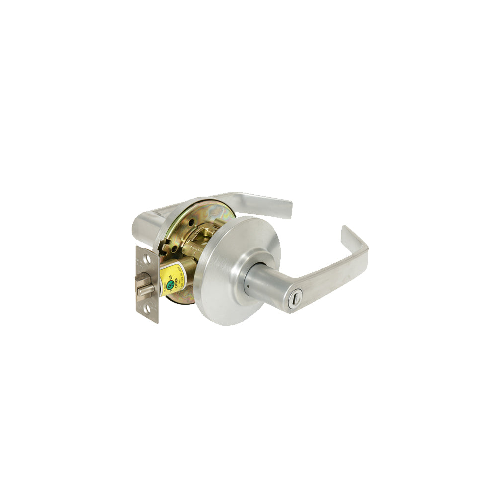 BEST - 7KC30L15DS3626 - Privacy Cylindrical Lock - 15 Lever Non-Keyed Cylinder - Fire Rated - Grade 2 - 626 (Satin Chrome)