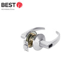 BEST - 9K37D14DS3626 - Storeroom Cylindrical Lock - 14 Lever with 4-7/8 ANSI Strike and SFIC Less Core - Grade 1 - 626 (Satin Chrome)