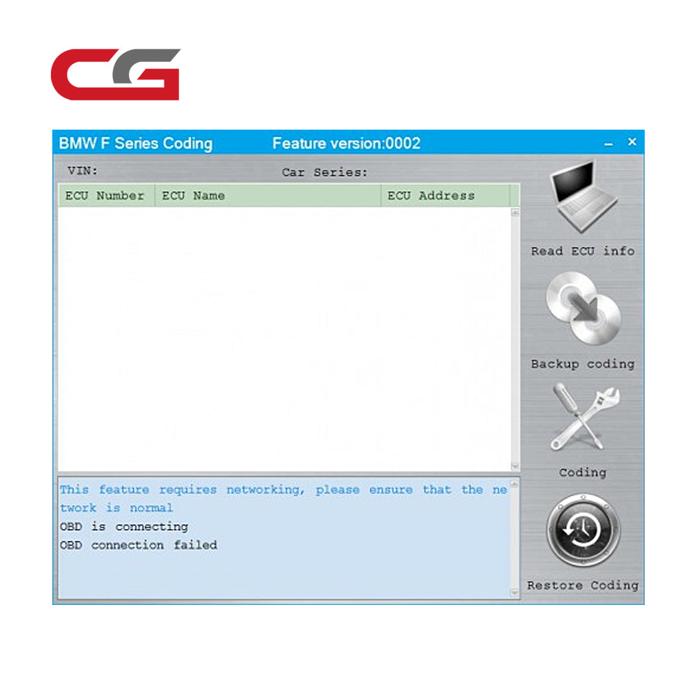 CGDI BMW F Series MSV80 Key Programmer Coding Authorization