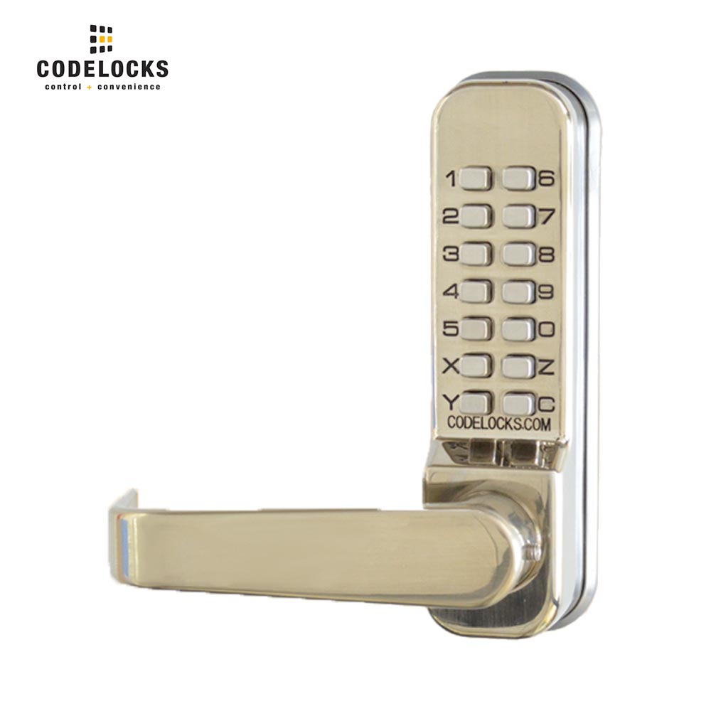 Codelocks CL415-BB SS Tubular Latchbolt Back to Back Medium Duty Mechanical locks, Stainless Steel