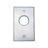 Camden CM-1120 Flush Mount Brushed Aluminum Key Switch Single Gang