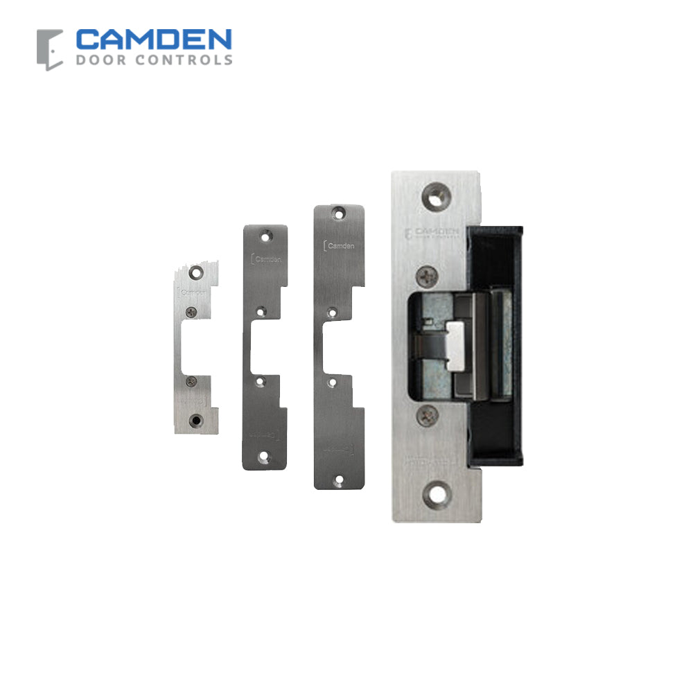 Camden CX-ED1079DL Universal Low Profile Electric Strike with Latch Monitoring - Safe/Fail Secure - 12/24V AC/DC