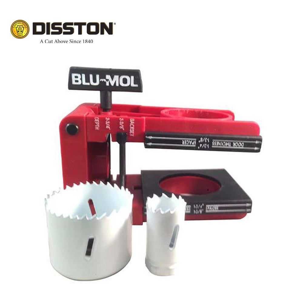 Disston 6574 Blu-Mol Professional Bi-Metal Lock Installation Kit