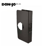 Don-Jo Wrap Plate #12 - Oil Rubbed Bronze - 2-3/4 - 1-3/4 Doors (12-10B-CW)