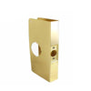 Don-Jo - Wrap Plate - #12- Polished Brass - 2-3/4" - 1-3/4" Doors - (12-PB-CW)