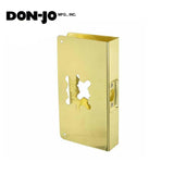 Don-Jo - Wrap Plate #4-2 HD - 2-3/4 - 1-3/4 Doors - Gold (4-PB-2-CW)