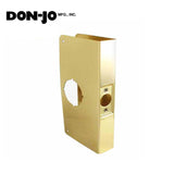 Don-Jo - Wrap Plate - #4 - 2-3/4 - 1-3/4 Doors - Gold (4-PB-CW)