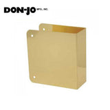 Don-Jo - 80 CW - Wrap Around Blank - 605 - Polished Brass