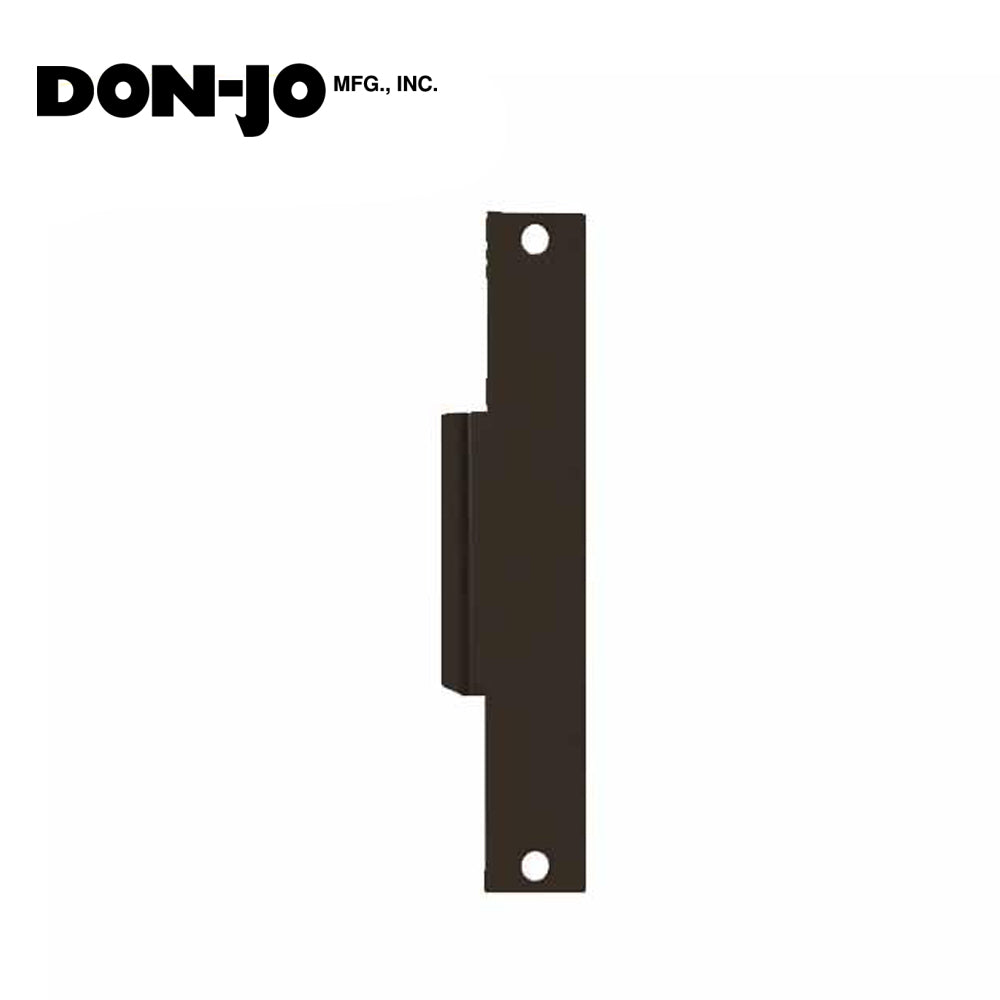 Don-Jo - Electric Strike Filler Plate - 9 x 1 3/8 - Duro Coated