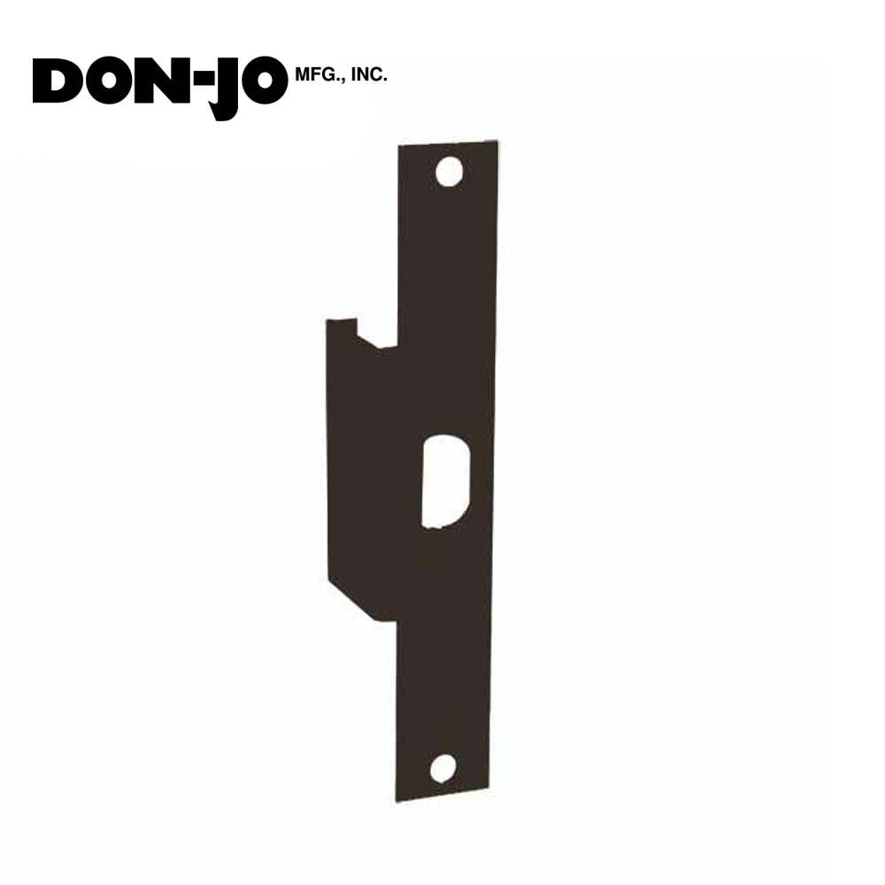 Don-Jo - Electric Strike Filler Plate - 9 x 1 3/8 - Duro Coated