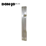 Don-Jo - CLP-110-630 - Commercial Type Latch Protector 12 Gauge Stainless Steel - 630 (Satin Stainless Steel Finish)