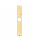 Don-Jo - Mortise Conversion Plate - Gold Brass (CV-86-BP)