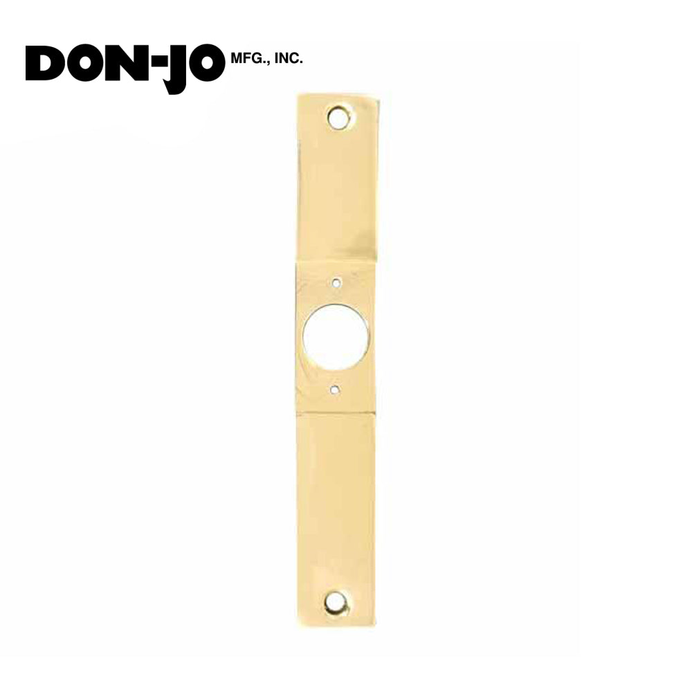 Don-Jo - Mortise Conversion Plate - Gold Brass (CV-86-BP)