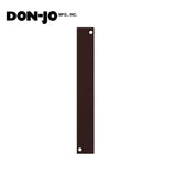 Don-Jo - EF-634 - Latch Filler Plate 6-3/4 - Duranodic Bronze