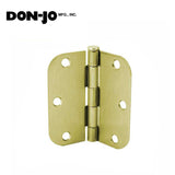 Don-Jo - RPB7353514-632 - Residential Hinge - 632 - Polished Brass