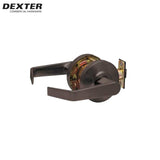 Dexter - C2000 - Passage Cylindrical Lock with Lever Set Handle and 2-3/4 Standard Backest - Grade 2 - 613 (Oil Rubbed Bronze)