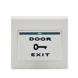 ECS HARDWARE - Door Release A7 Push Exit Button Switch for Access Control System - Plastic