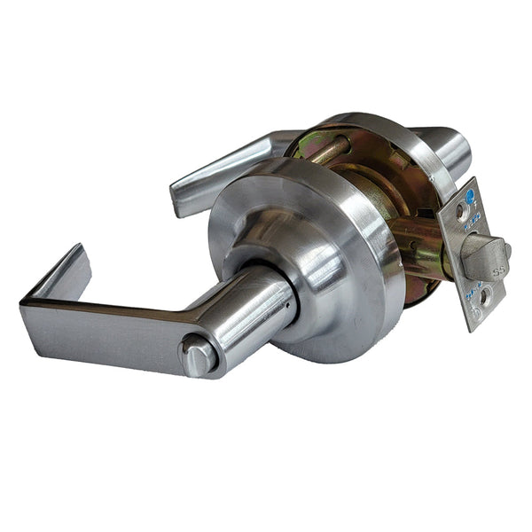 Grade 2, Entry Lever Lock, 2-3/4bs, Commercial - Choose Color