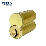 ECS HARDWARE - MK SFIC- 6-PIN US26D finish Best A keyway Marked as MKA