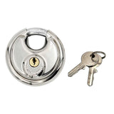 ECS HARDWARE - Discus Padlock 70mm - Stainless Steel